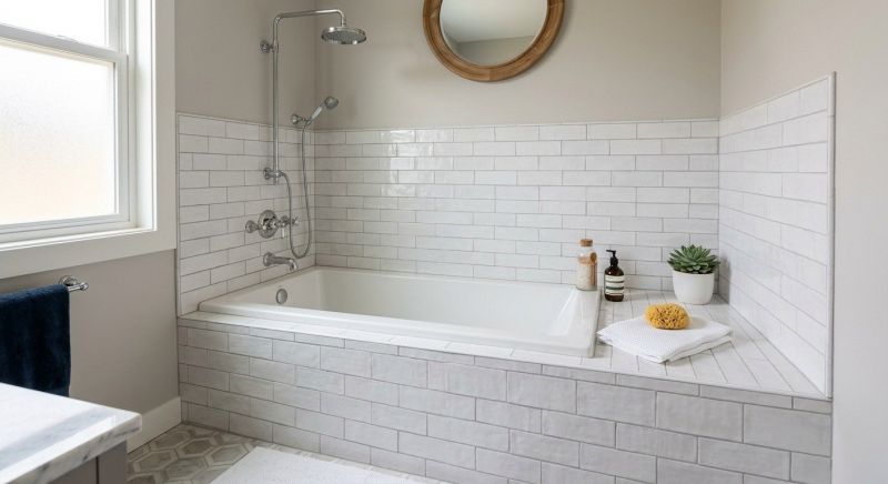 Bathtub Surround Installation detail